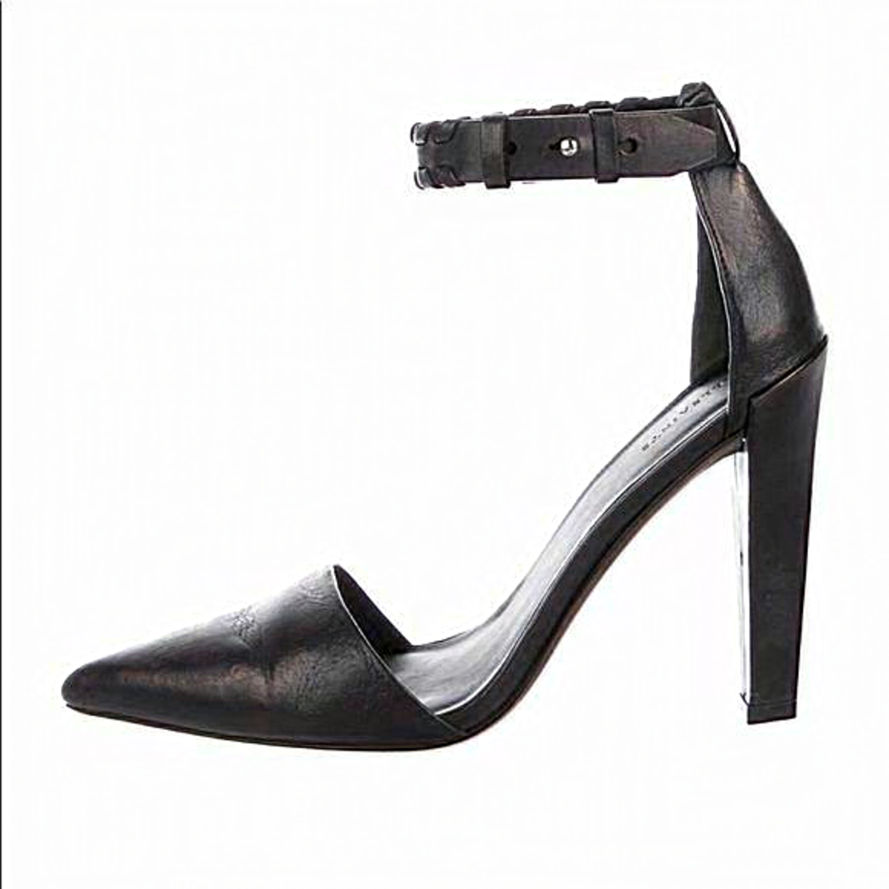 ALLSAINTS Gabie Goat Leather D’orsay‎ Heels SZ 6